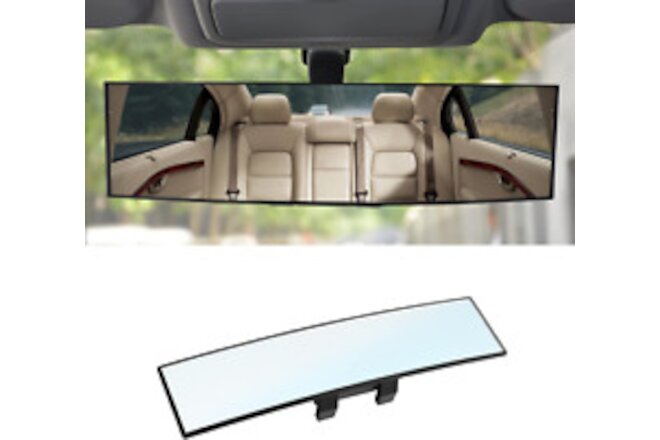 Car Rearview Mirrors, Shock Resistant Interior Clip-On Panoramic Rear View Mirro
