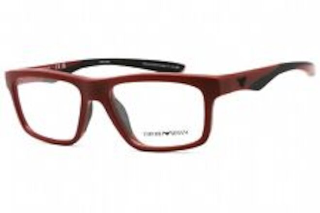 EMPORIO ARMANI 0EA3220U 5261 Eyeglasses Matte Bordeaux Frame 55mm