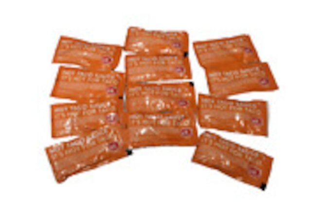 12 Lot Jack In The Box Hot Taco Sauce Packets New Ready To Ship
