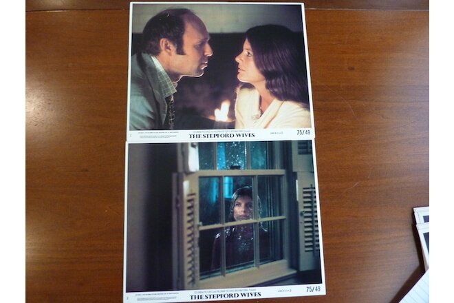 ORIGINAL "STEPFORD WIVES" MINI LOBBY CARDS (SET OF 8 - 8" X 10") FROM 1975