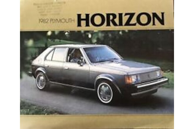 1982 Plymouth Horizon Brochure C3