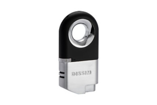Dissim Inverted Dual Torch Lighter, Silver