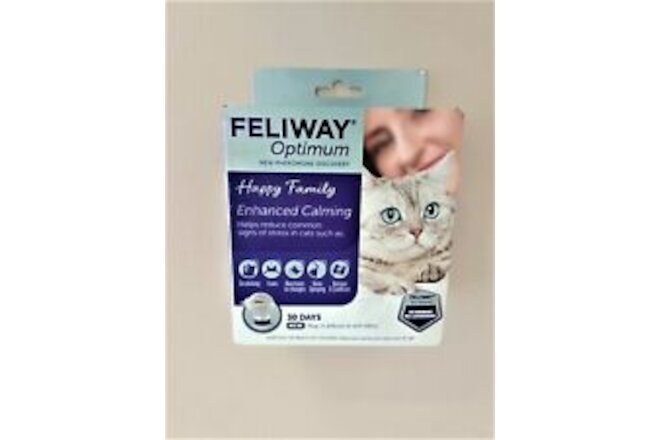 Feliway Optimum Diffuser & Refill Kit for Cats, 48 ml. - UPC: 850002593105