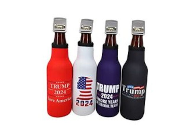 Beer Bottle Insulator - Donald Trump Gifts MAGA Save America,Make Trump 2024