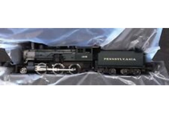 Model Power N  scale Mogul Steam Locomotive Pennsylvania # 87608