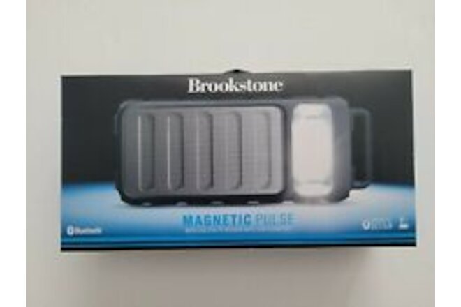 Brookstone Magnetic Pulse Wireless Utility Speakers with COB Flashlight