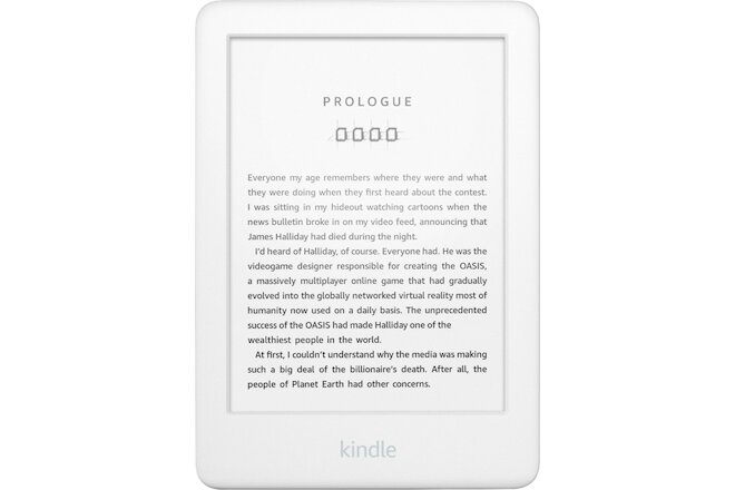 Amazon Kindle 6" touch display 10th Gen 8gb wifi 167 PPI build-in light White