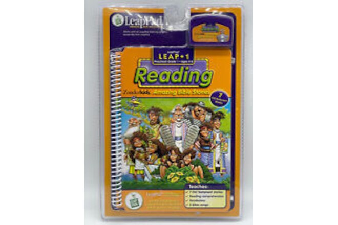 Leap Pad Leap Frog 1 Reading Amazing Bible Stories Zonder Kidz NEW