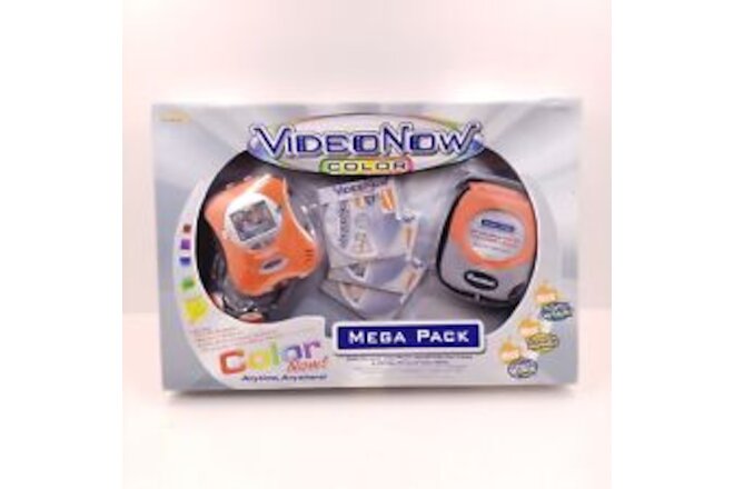 Video Now Color Screen Mega Pack Video System New Sealed NICKELODEON Orange Set!