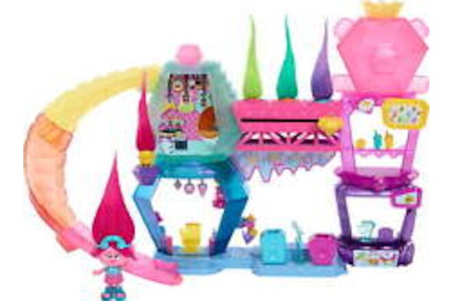Band Together Mount Rageous Playset with QueenPoppy Small Doll & 25+ Accessories