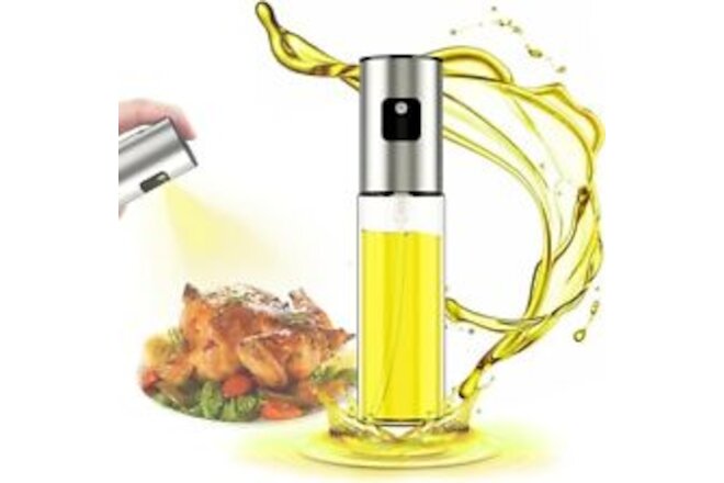 Stainless Olive Oil Sprayer Cooking Mister Spray Pump Fine Bottle Kitchen US