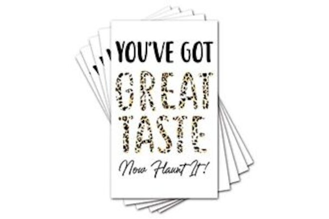 50 You've Got Great Taste Thank You Cards Thank You for Your Order Cards (3.5...