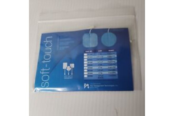 Pain Management Technology SP2020 Soft-Touch Electrodes Cloth Tyco Gel 2 in sq.