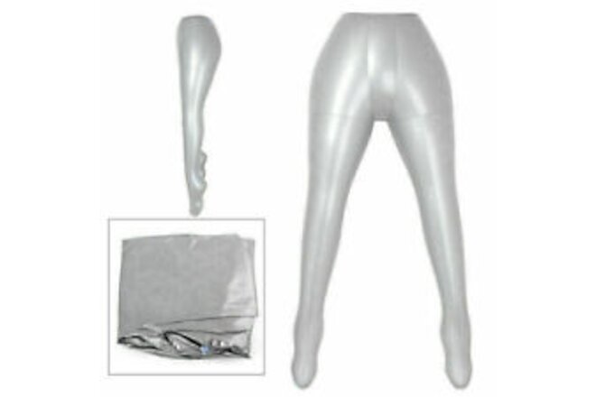 1 Pcs Female Pants Trou Underwear Inflatable Mannequin Dummy Torso Legs Model #