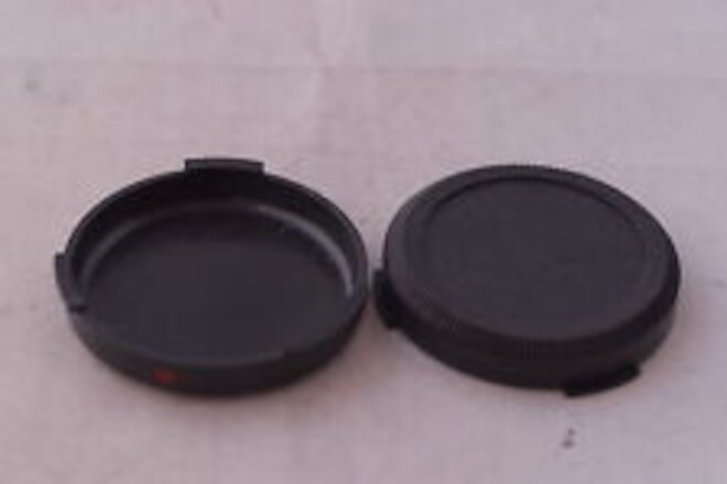 2 x Rear Lens Cap for Nikon S, Contax Rangefinder 85, 135mm Lenses