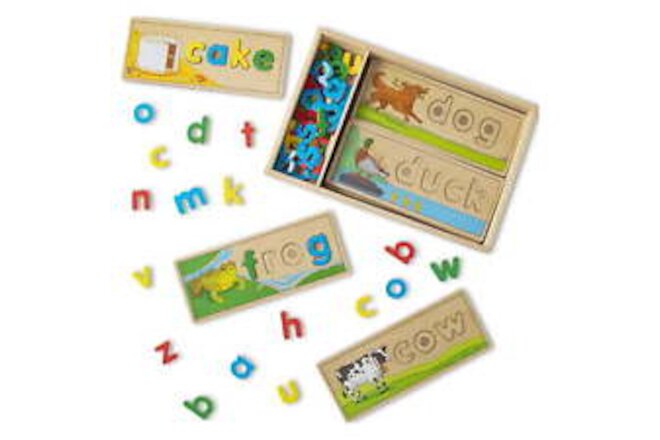 See & Spell Wooden Educational Toy