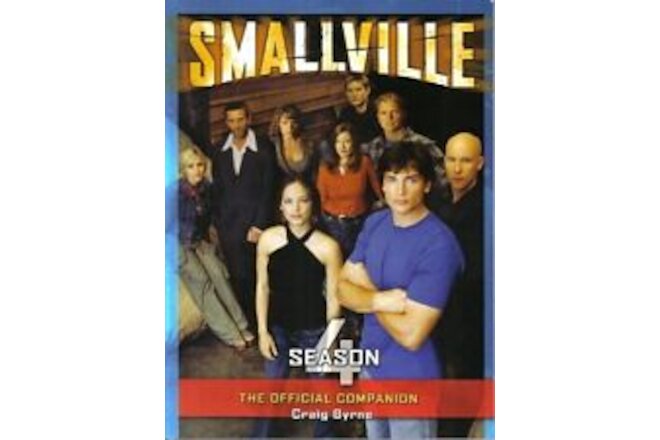 Smallville TV Series Season 4 Companion Trade Paperback Book British NEW UNREAD