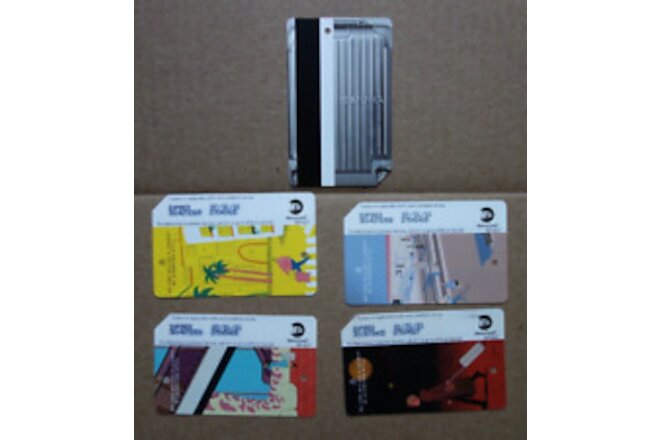 RIMOWA) Limited Edition MetroCard set of 4 expired no value Collectible unique