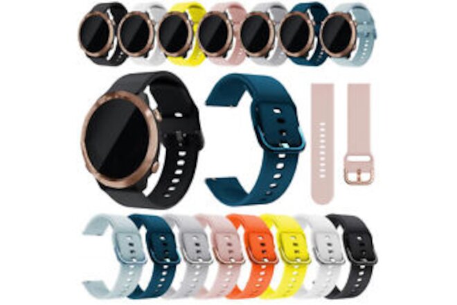 Silicone Loop Fitness Band Strap Quick Fit For Samsung Galaxy Watch Active2 44mm