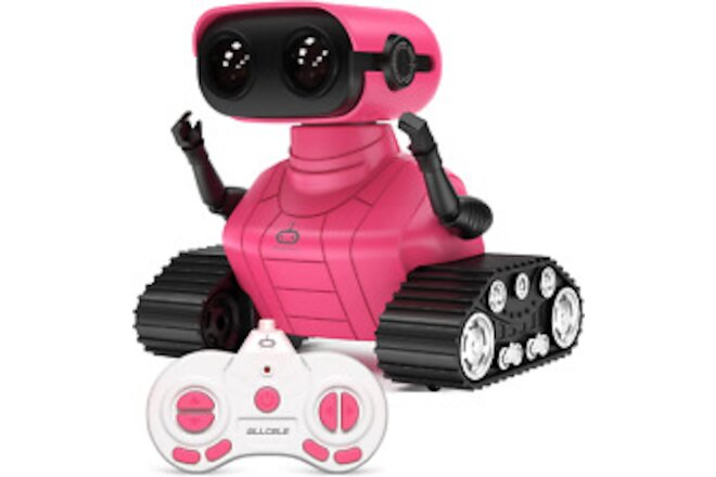 Robot Toys, Rechargeable RC Robots for Kids Boys, Remote Control Toy with Mus...