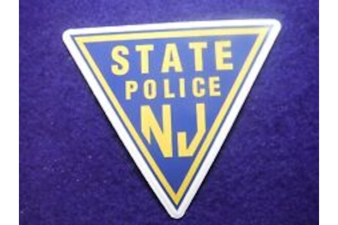 New Jersey State Police-Trooper 3" decal