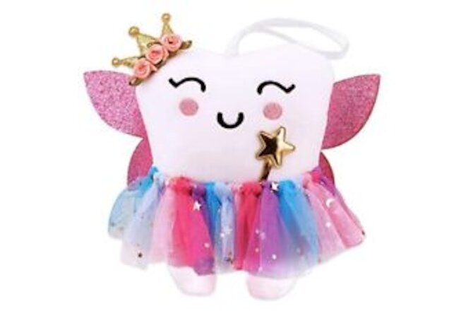 Tooth Fairy Pillow with Pocket for Girls | Tooth Pillow for Tooth Fairy for G...