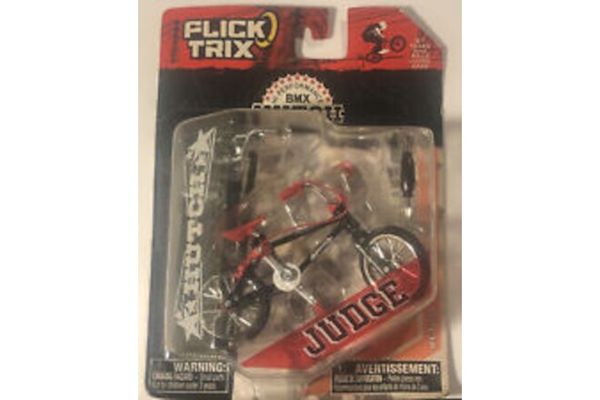 Flick Trix  Hutch Judge Black BMX  Sealed On Card Free Shipping