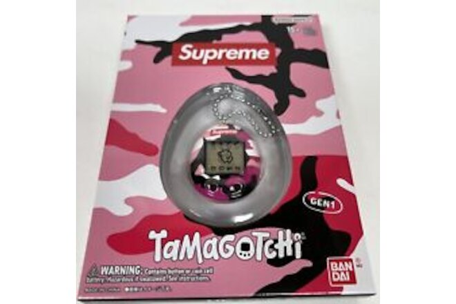 Supreme Bandai Namco Tamagotchi Pink (SS23) - Brand New - Sealed