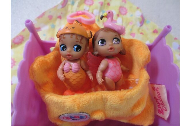 Baby Born Surprise Mini Babies Series 2 Starfish Flamingo Goldfish Twins
