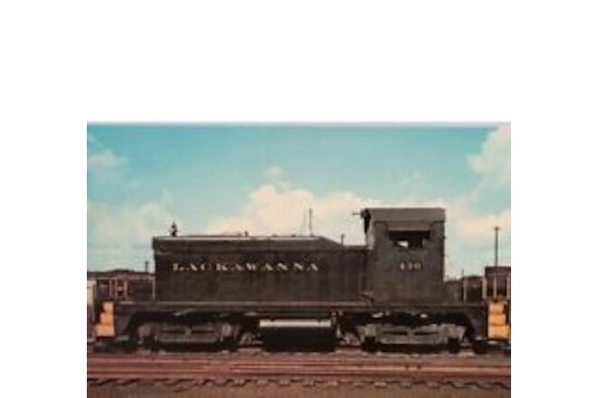 Lackawanna Railroad Engine 430 HP Switcher Electro Motive Postcard