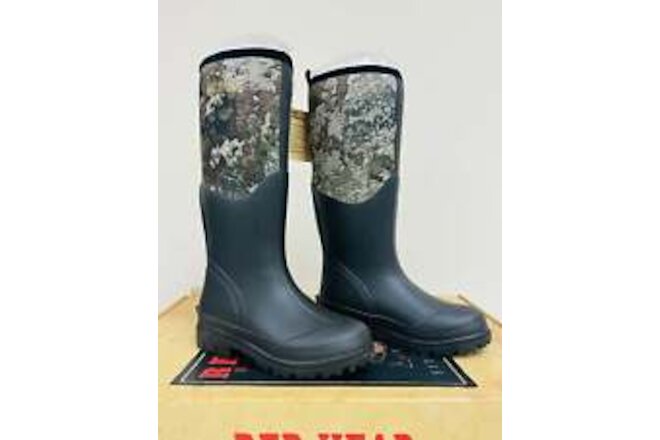 RedHead Camo Utility Waterproof Rubber Boots for Youth SIZE 3