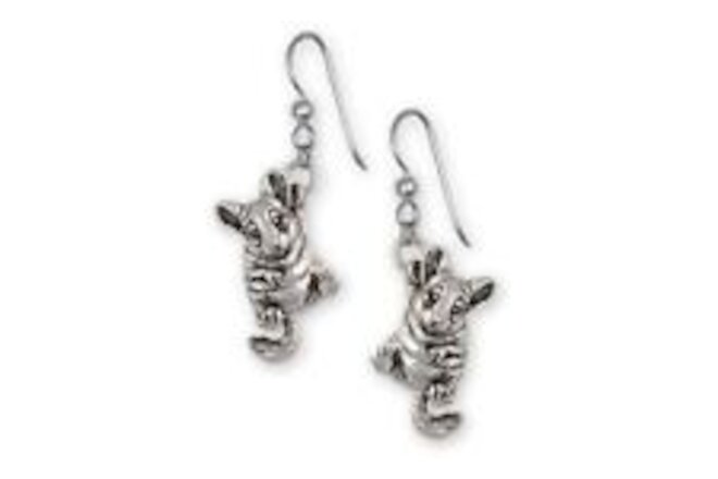 Chinchilla Jewelry Sterling Silver Handmade Chinchilla Earrings  CL3-E