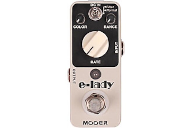 E-Lady Analog Flanger Pedal, Filter Mode, Oscillator Effects, Ture Bypass