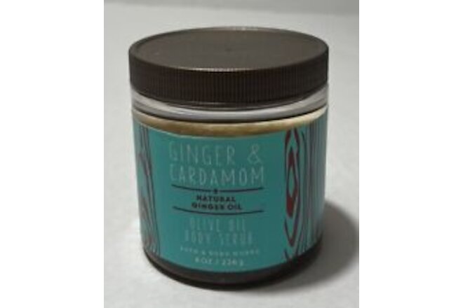 Bath & Body Works Ginger And Cardamom Olive Oil Body Scrub RARE NEW