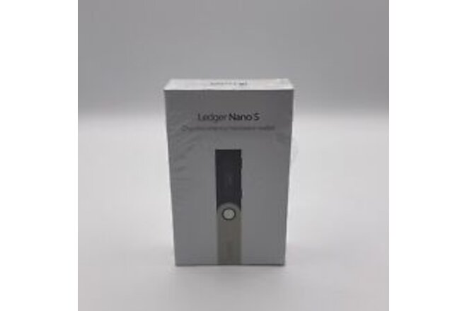 Ledger Nano S Cryptocurrency Bitcoin ETH Alt Coins Hardware Wallet