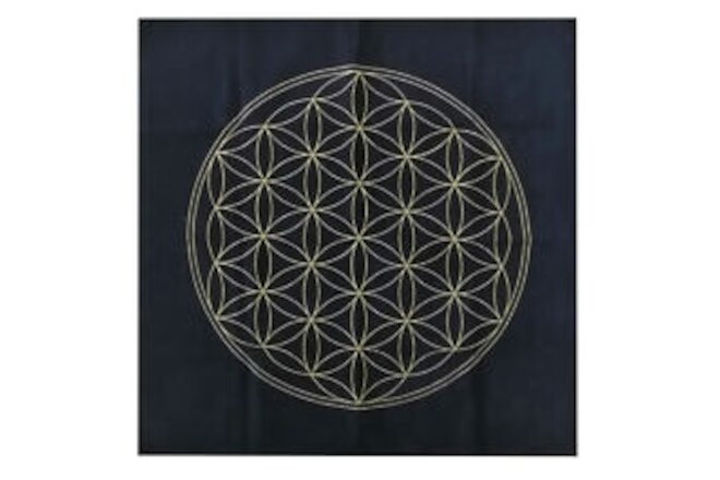 Flower Of Life Tarot Cloth Divination Cards Flannel Mat Board Game Tablecloth