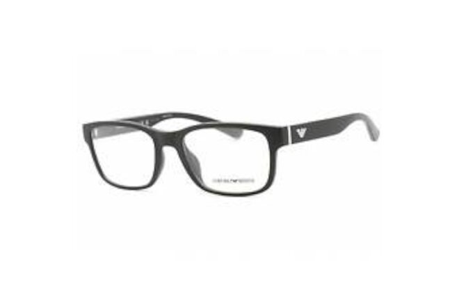 Emporio Armani Men's Eyeglasses Matte Grey Full Rim Frame, 53 mm 0EA3201U 5437