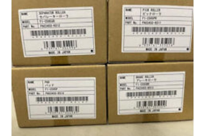 OEM Genuine sets of PA03450-K011/12/13 Rollers +14 (pad) for fi-5900C Scanner