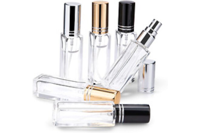 6Pcs Refillable Perfume Bottle, 8 ML BPA Free Spray Atomizer Perfume Bottle, Lea