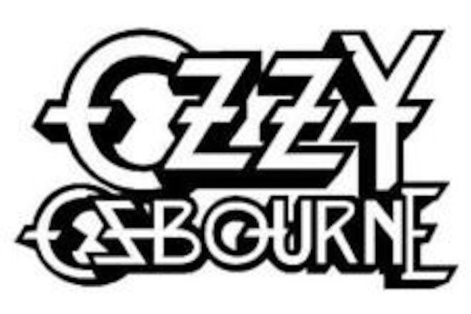 Ozzy Osbourne Rock Band - Sticker Graphic - Auto, Wall, Laptop, Cell, Truck S...