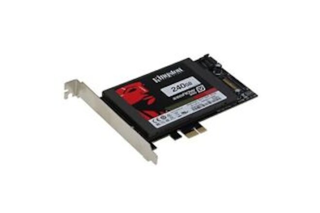 PCI Express (PCIe) SATA III (6G) SSD Adapter with 1 SATA III Port (with Built