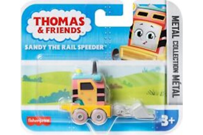 Thomas & Friends Fisher-Price Sandy The Rail Speeder Die-Cast Push Along NEW