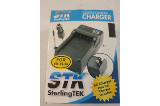 Digital Camera Charger For EN-EL3e Batteries Free Shipping