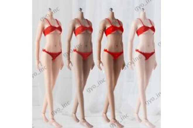 JIAOU 15C 1/6 Female Action Figure Body Seamless Middle Bust For 12" Hot Toys