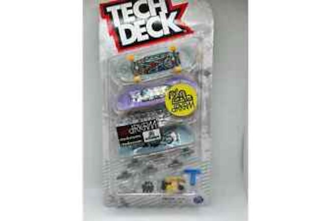 Tech Deck DRKRM 4 pack- new in package!