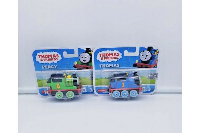 Thomas & Friends Push Along Thomas & Percy Metal Engines