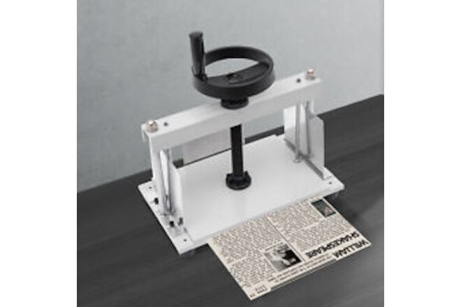 Manual Press Machine Flattener Paper Book Binding Press Machine Tool Heavy Duty