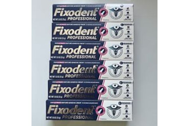 FIXODENT Professional Ultimate Denture Adhesive Cream 1.8 oz