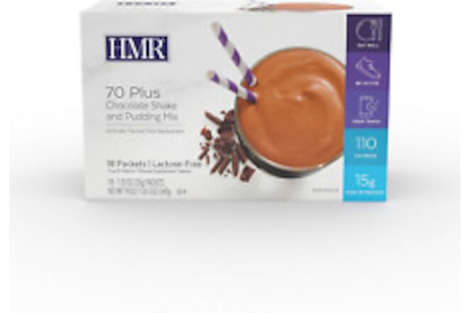 HMR "Classic" 70 Plus Chocolate Shake & Pudding Mix | Meal Replacement Powder |