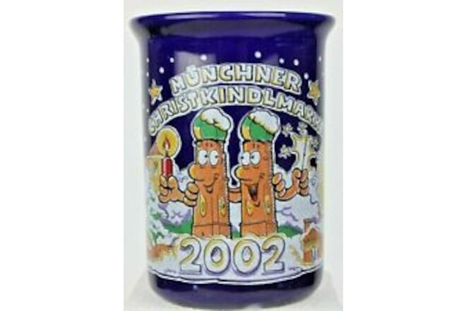 2002 Munchner Christkindlmarkt Germany Coffee Mug Souvenir Christmas By Halapa